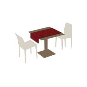 TOVAGLIA RUNNER BORDEAUX 48X120 TNT 25PZ